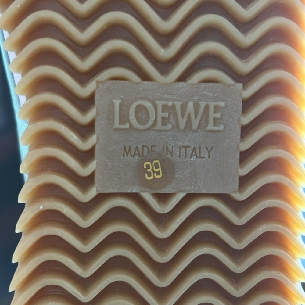 LOEWE suede athletic sneakers - Picture 3 of 10